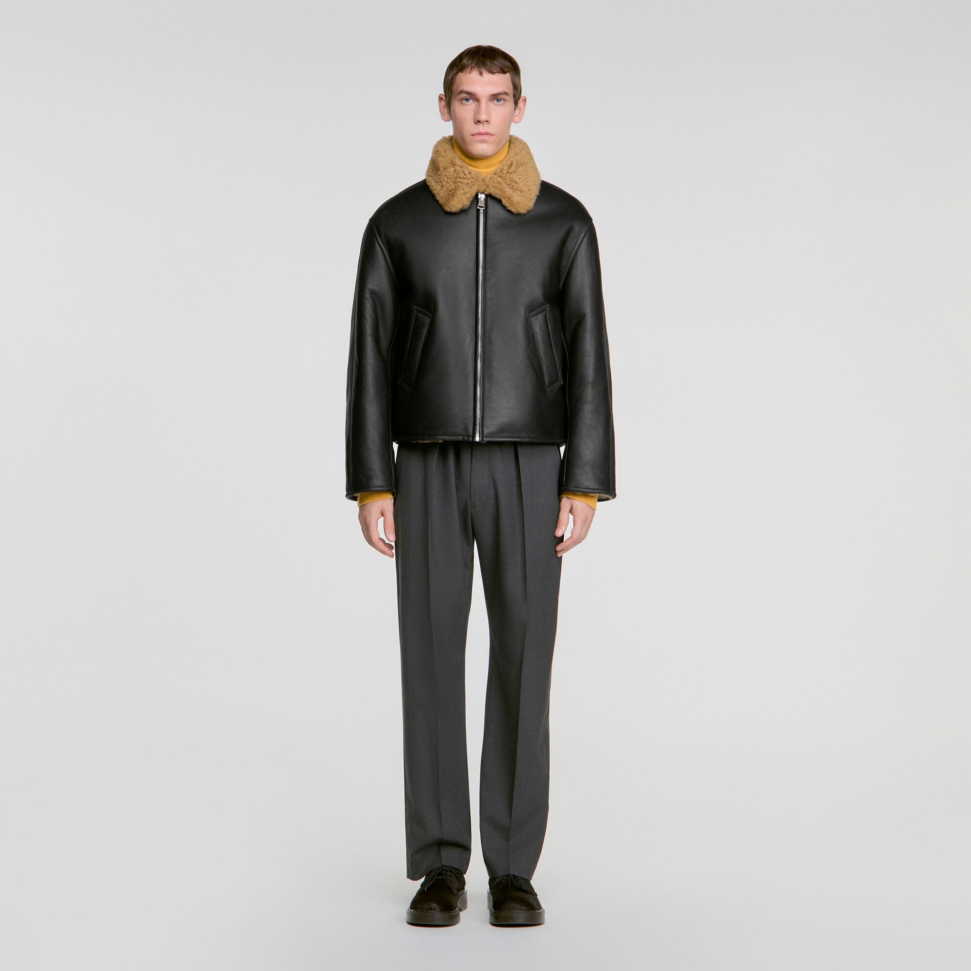 Shearling jacket - Men | Sandro