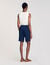 Pleated Bermuda shorts
