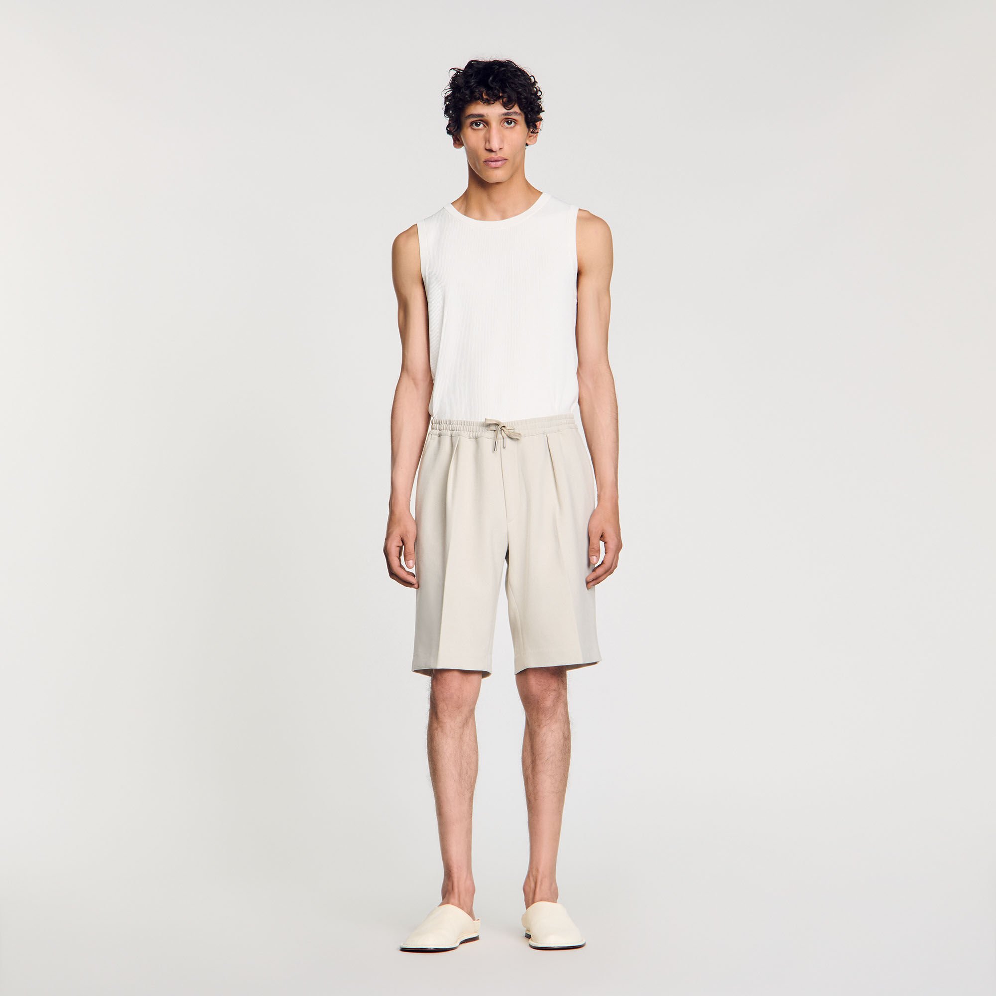 Jersey Bermuda shorts