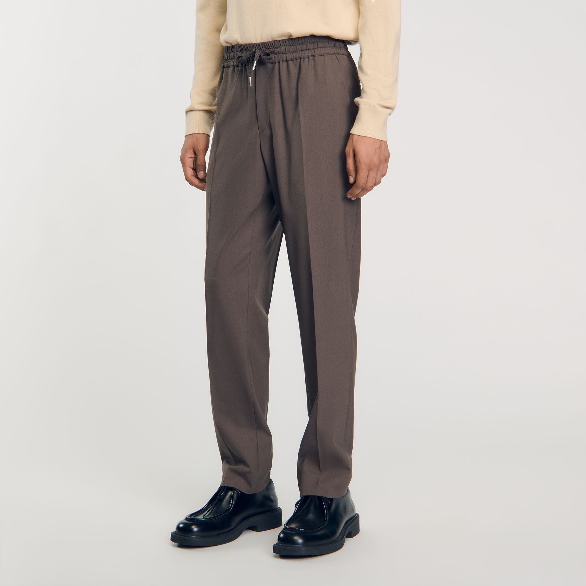 Elasticated waist trousers
