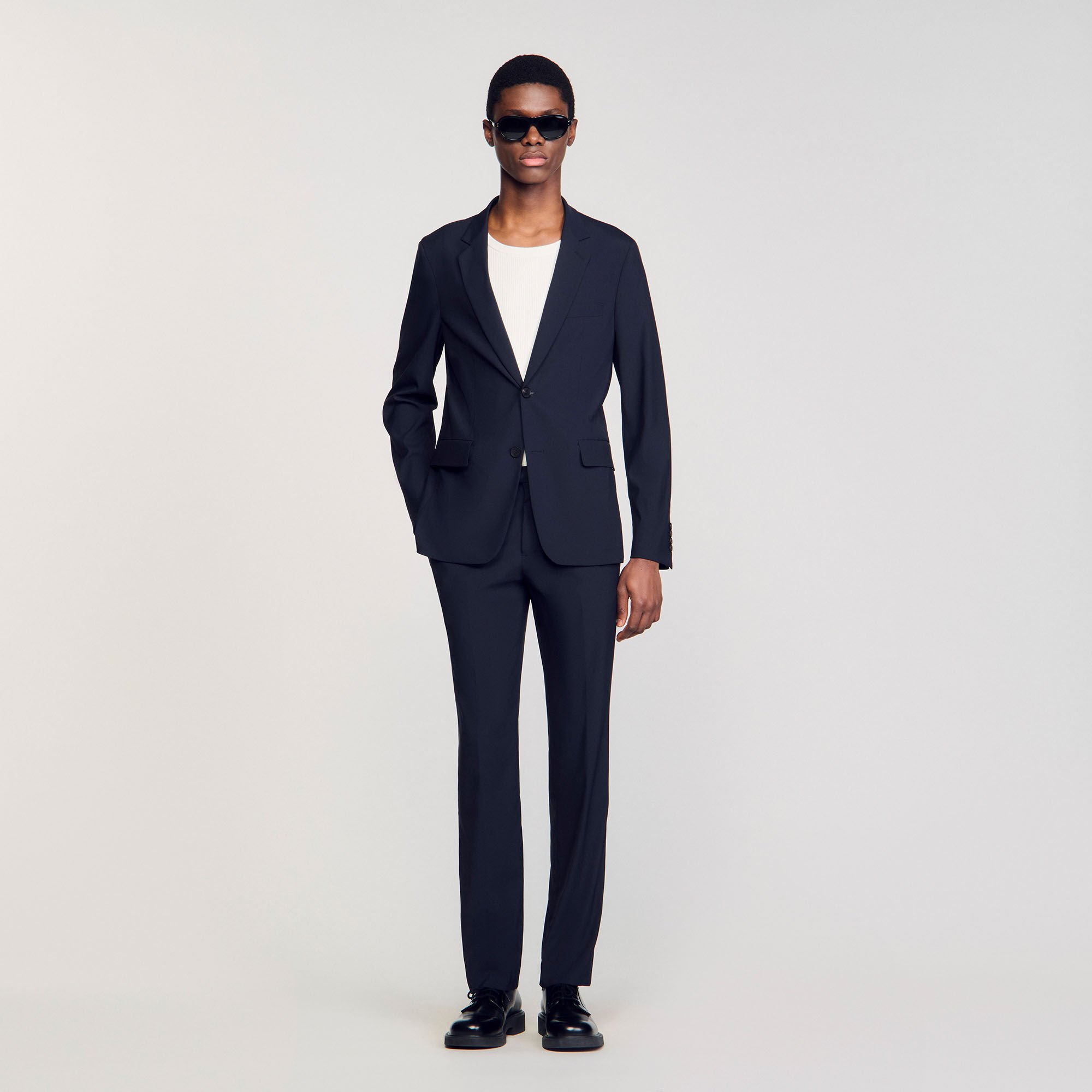 Wool suit jacket