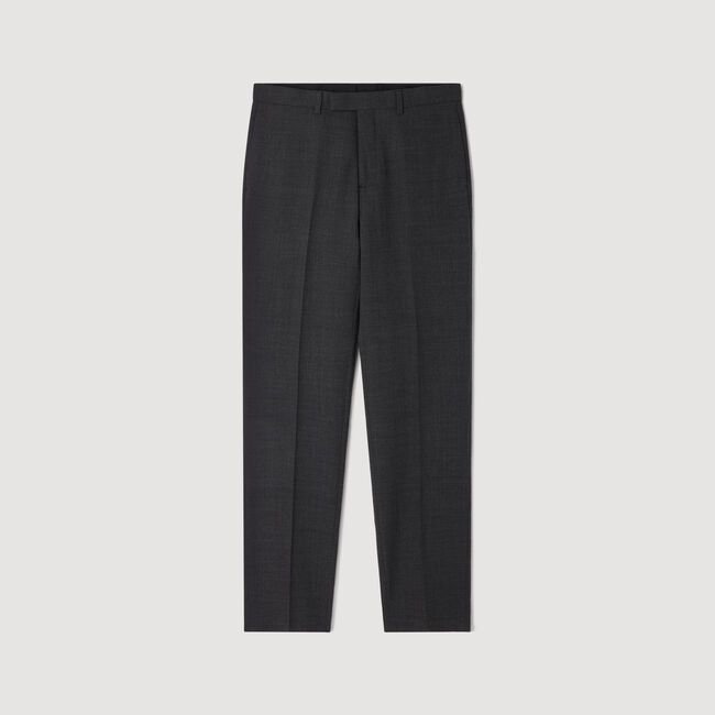 Wool suit trousers - Men | Sandro