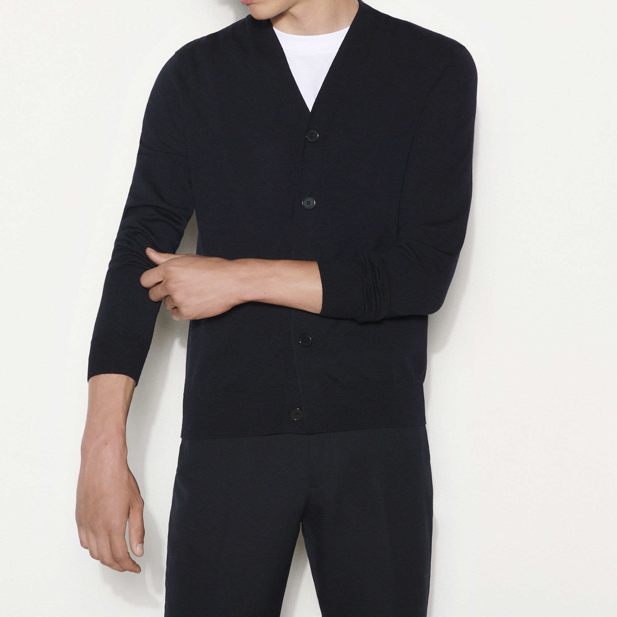 sandro mens cardigan