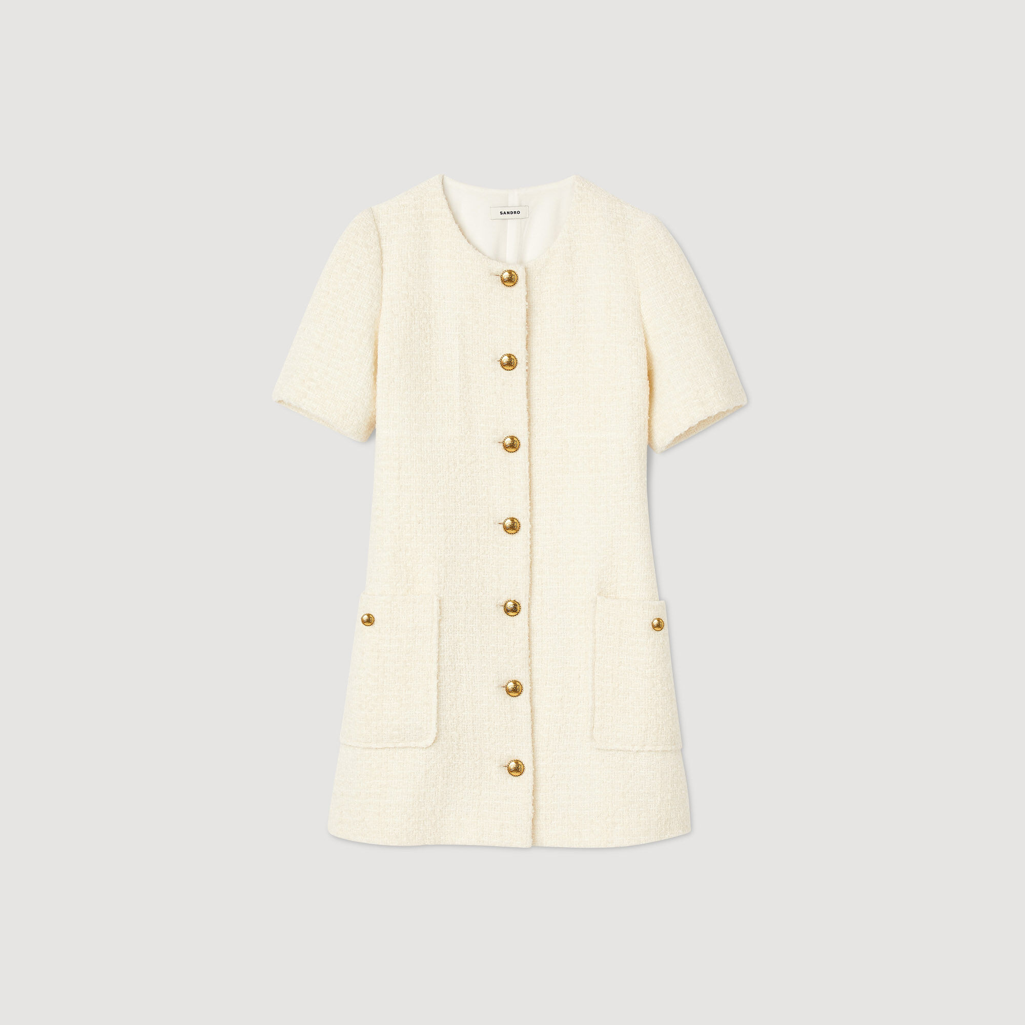 Short tweed dress