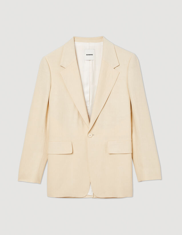 Sandro Linen suit jacket. 2