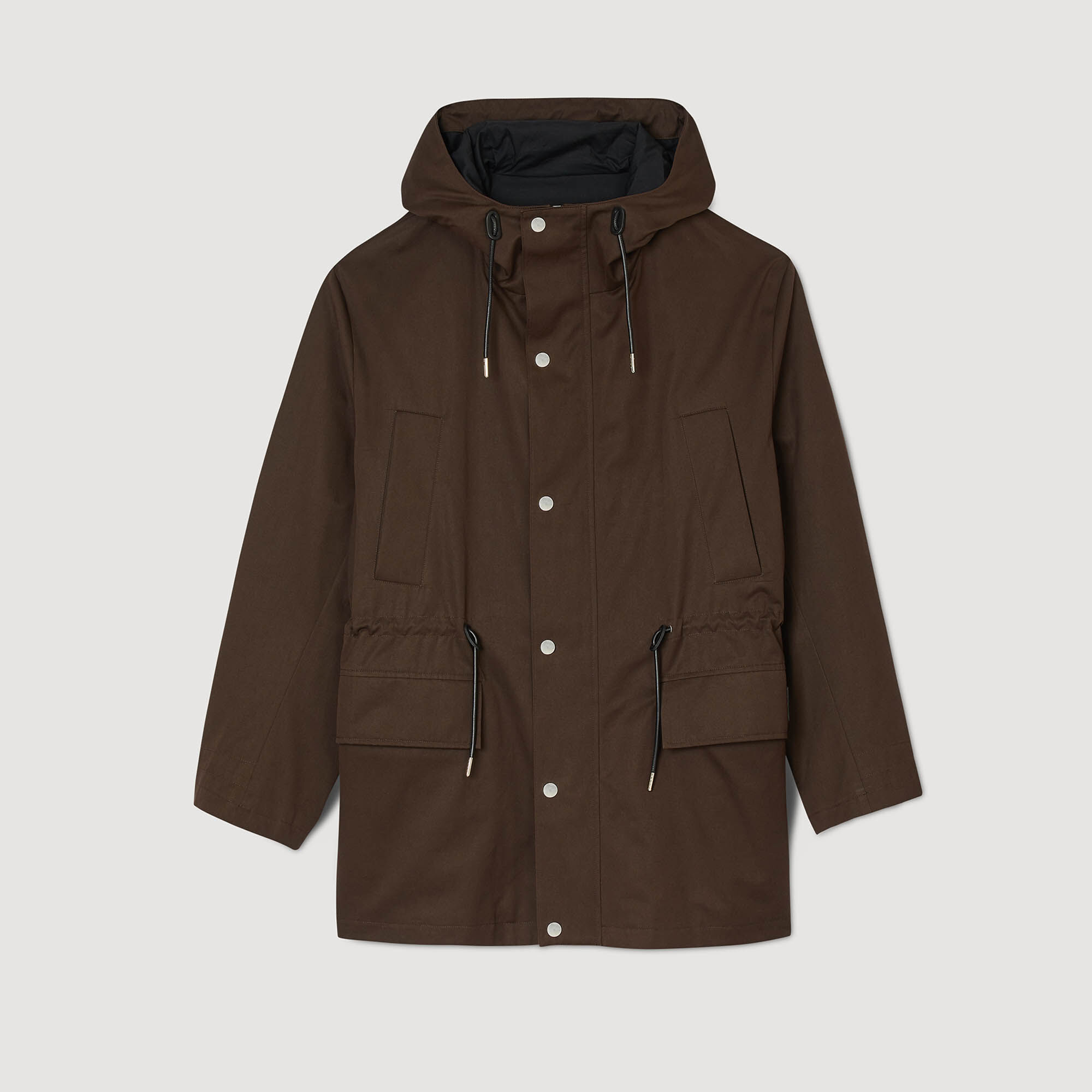 Sandro best sale parka coat