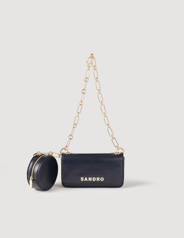 Sandro Totemo bag with chain strap Login to add to Wish list. 2