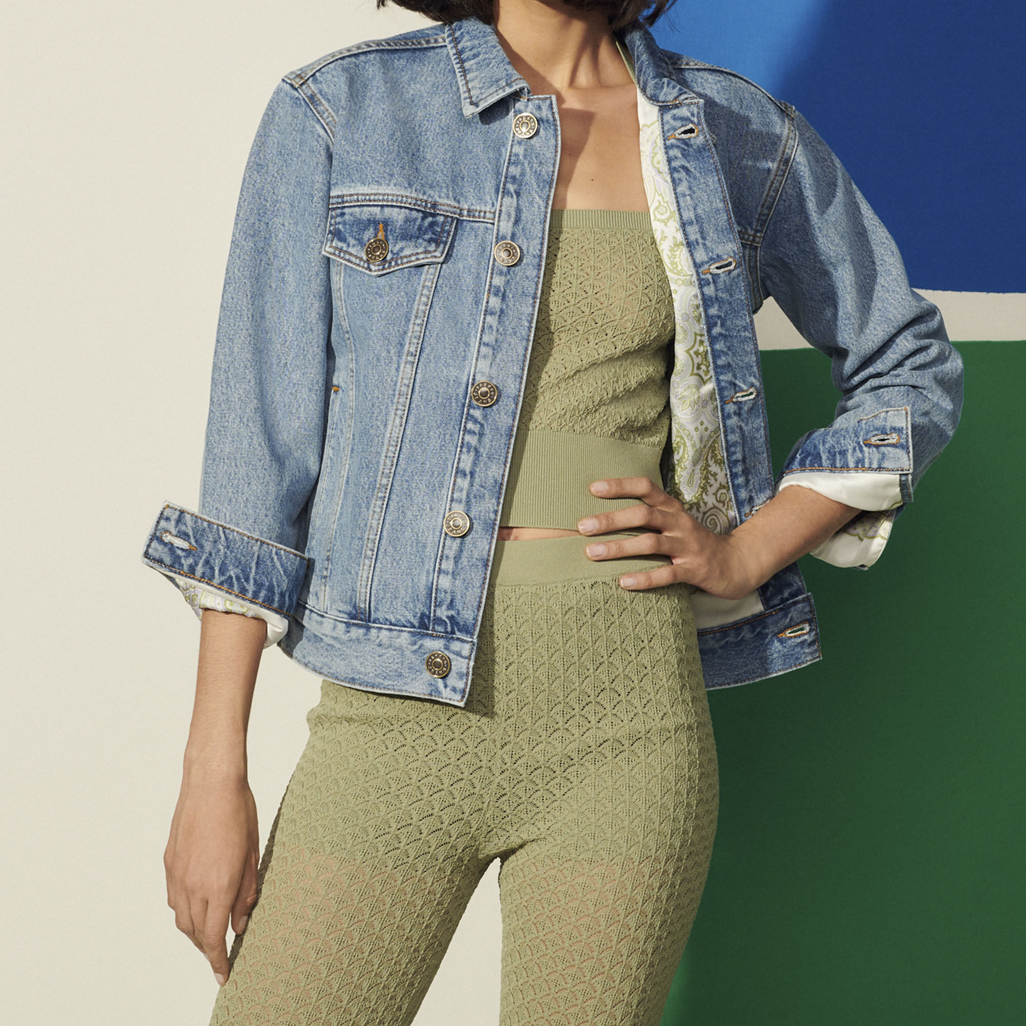 Sandro trucker jacket