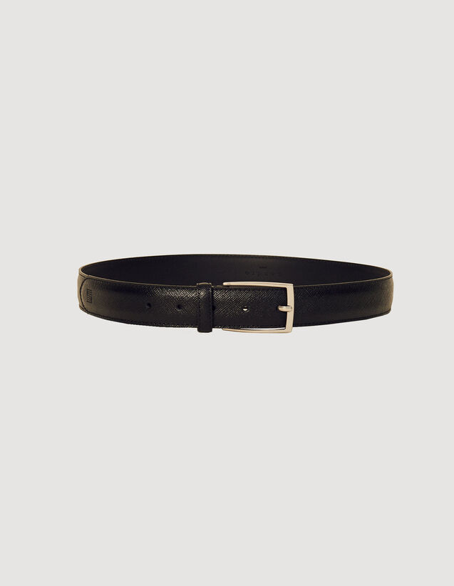 Sandro Saffiano leather belt. 1