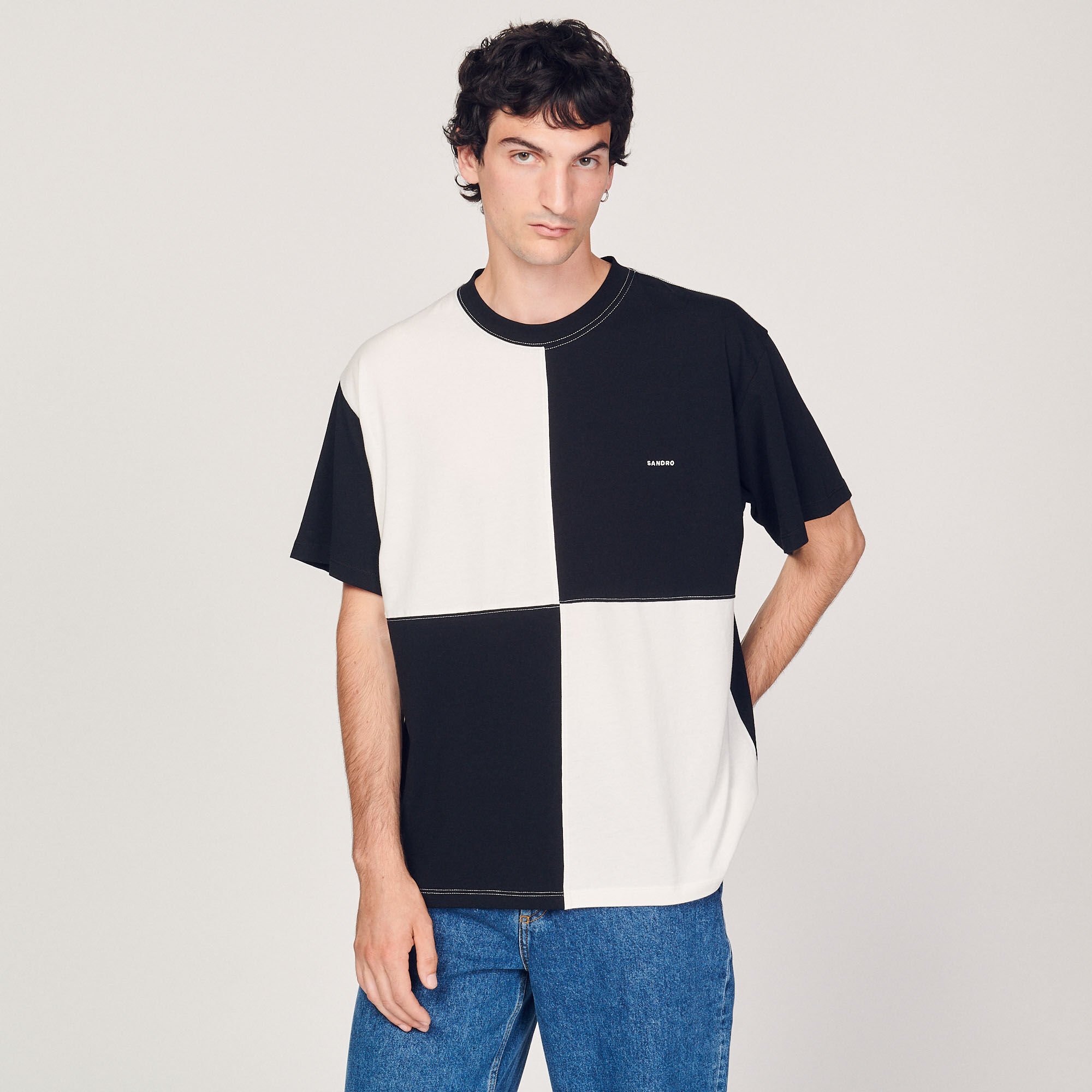 Sandro shirt hot sale sale