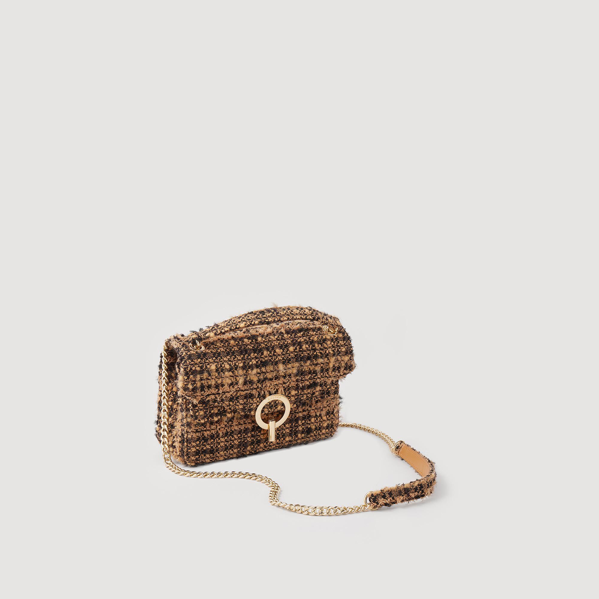 Tweed Pm Tweed YZA bag Shoulder Bags Sandro Paris