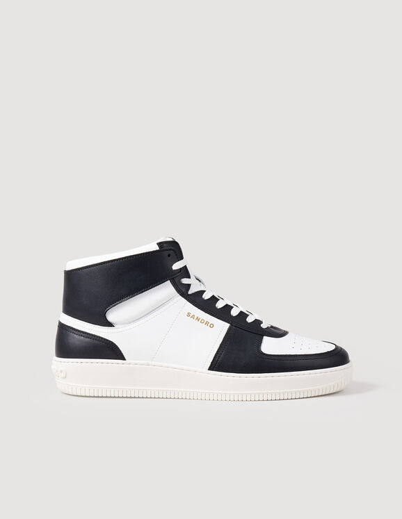 Leather high-top sneakers Shoes |