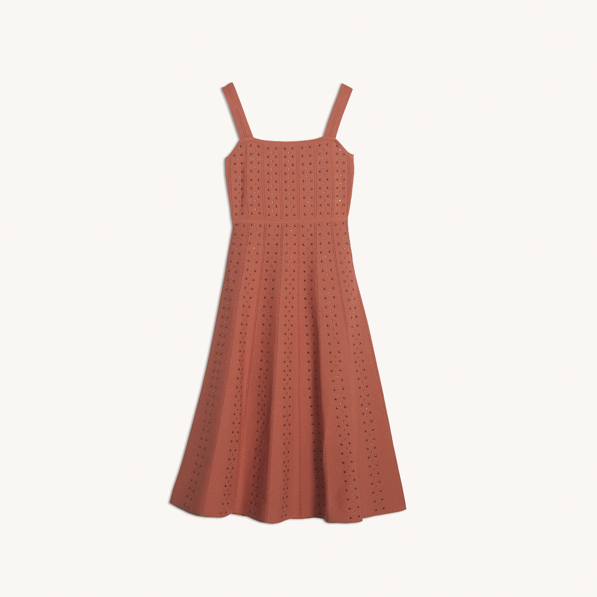 sandro orange dress