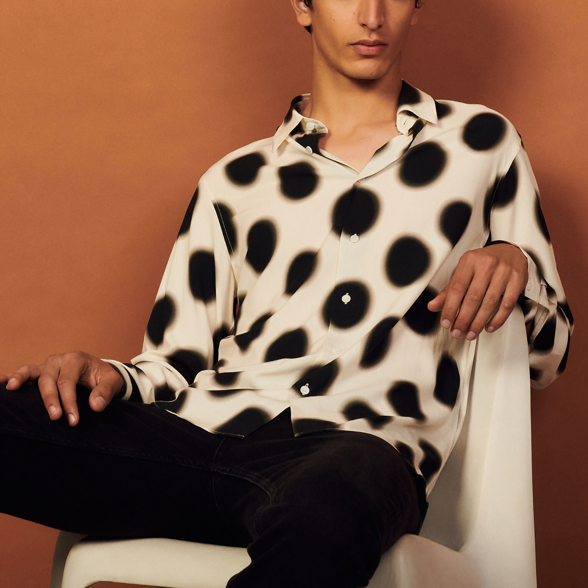 Sandro hotsell shirt sale
