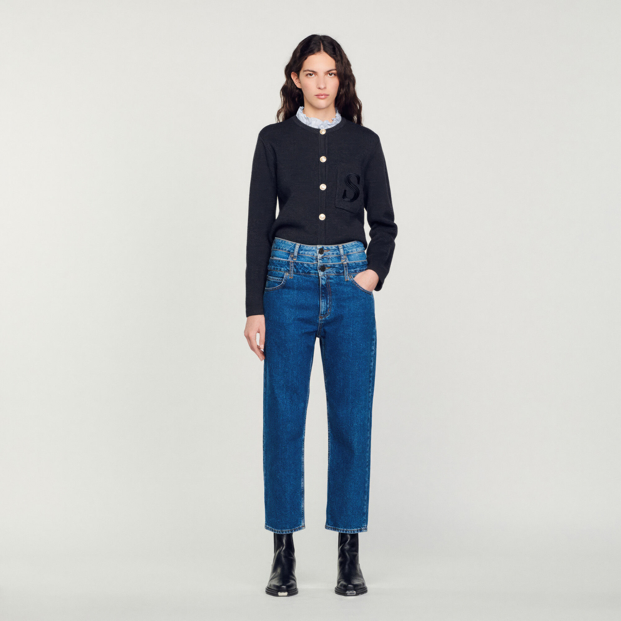 Trench sales plissé sandro