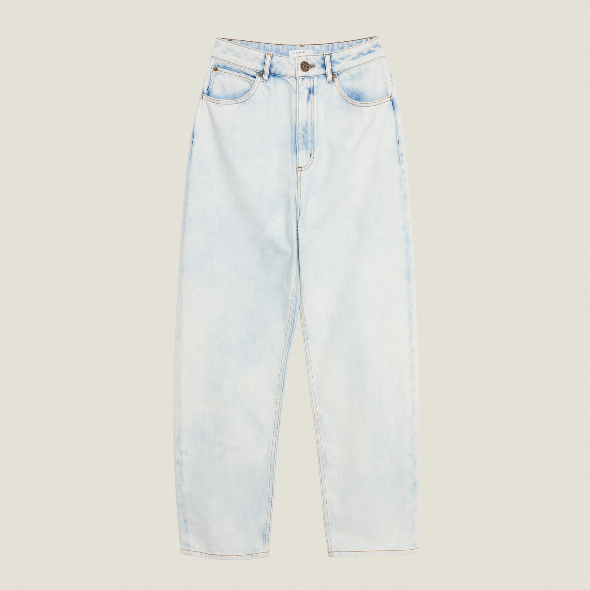 bleached denim