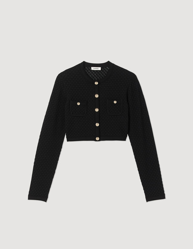 Auvent Knitted cardigan - Sweaters & Cardigans | Sandro Paris