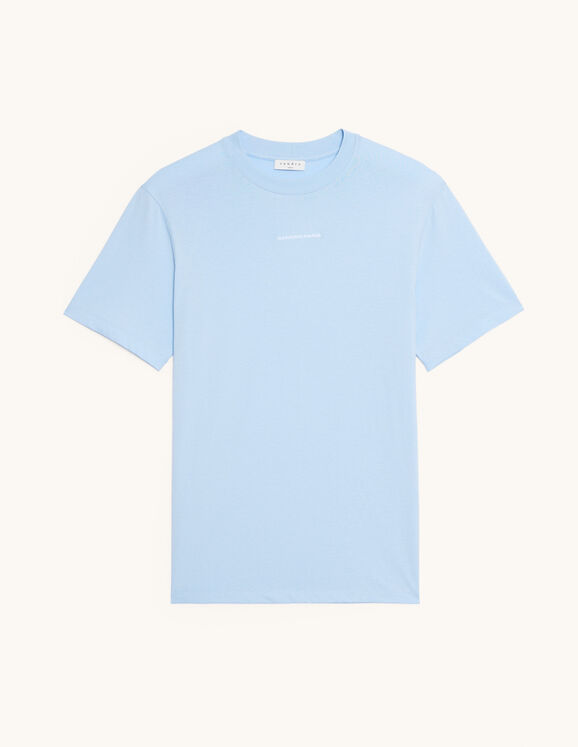 Organic cotton T-shirt - T-shirts & Polos | Sandro Paris
