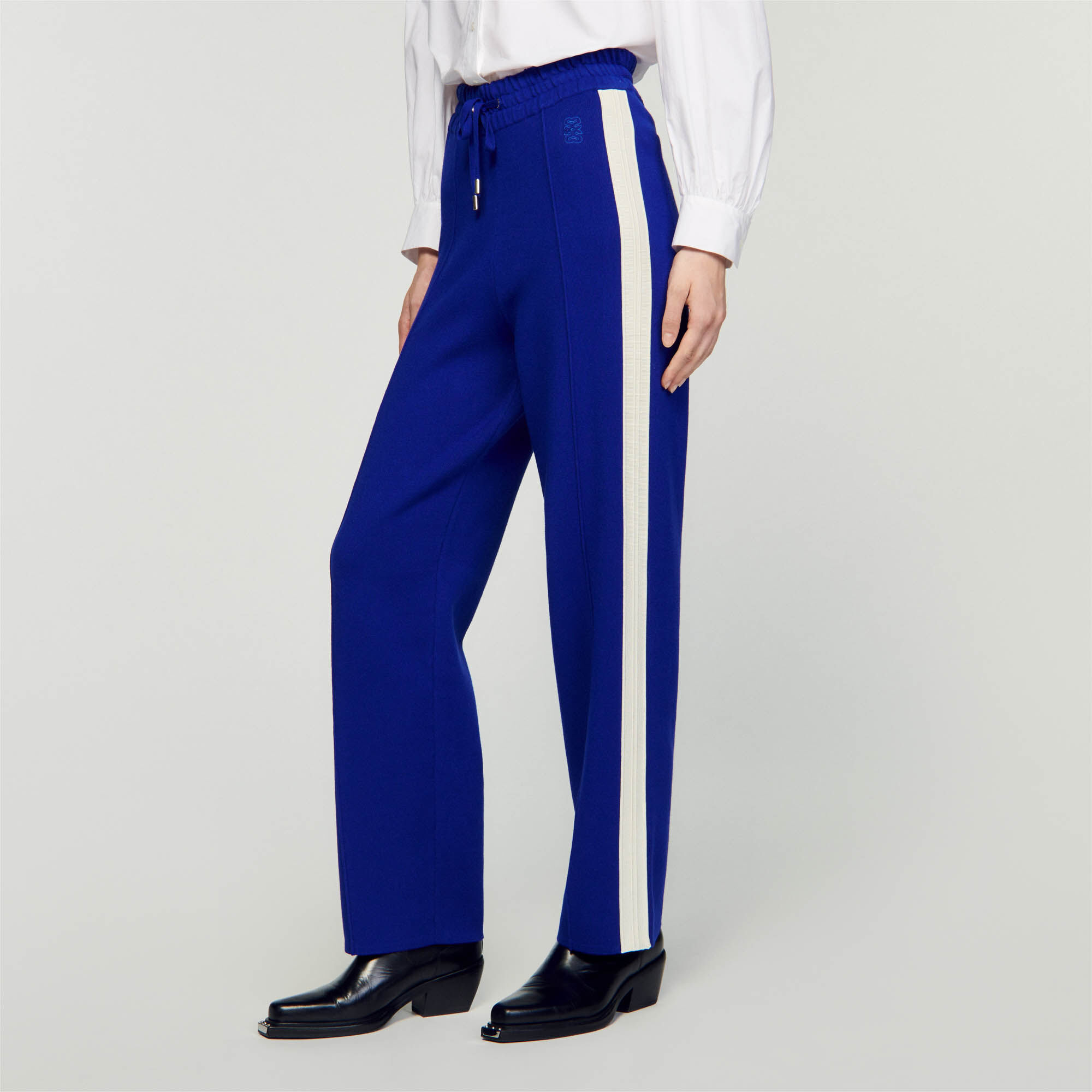 Billy Knit jogging bottoms Pants Shorts Sandro Paris