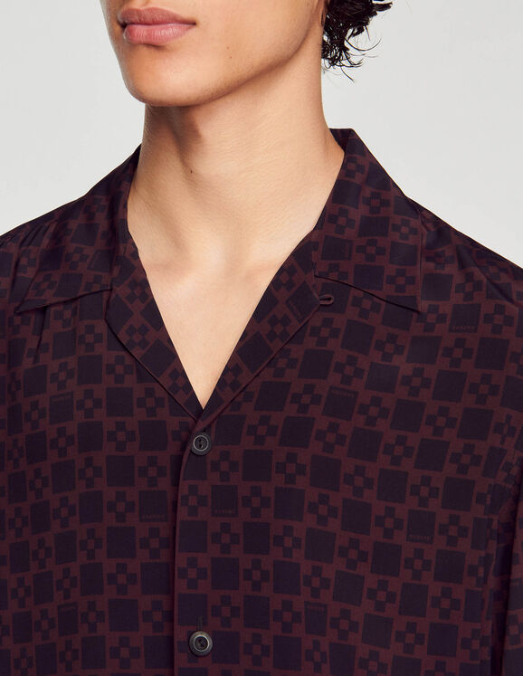 Louis Vuitton Cross Pattern Shirt