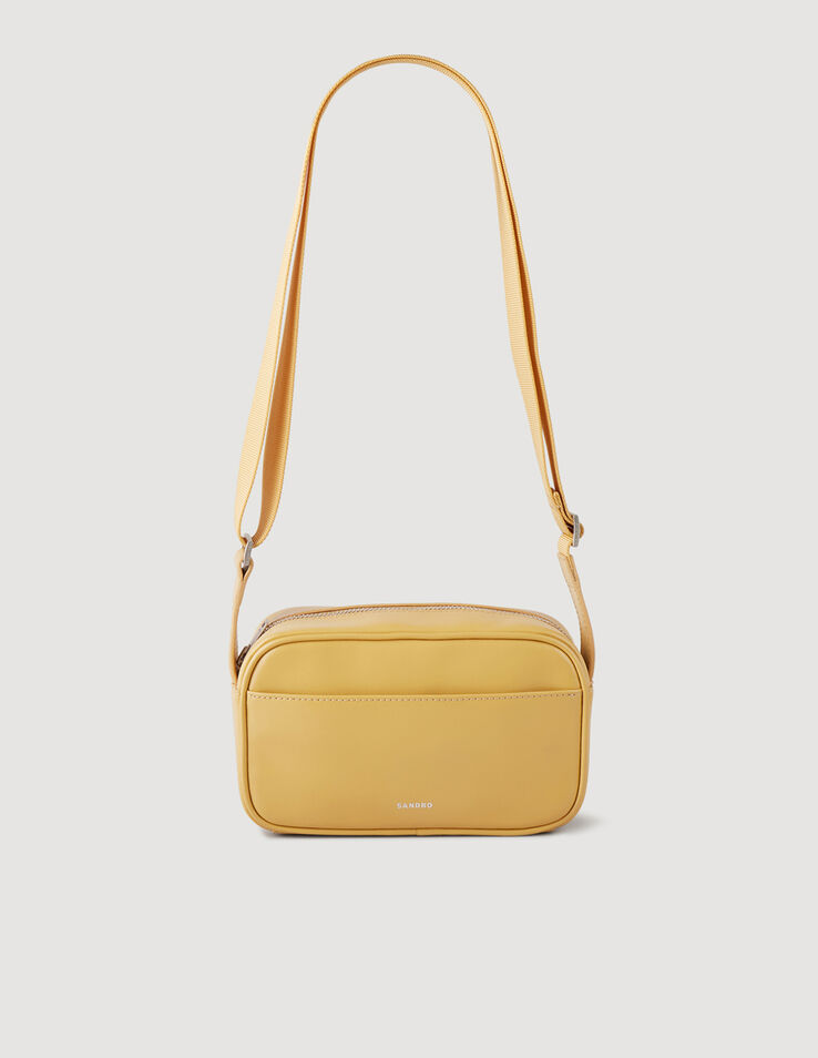 Sandro Small smooth leather bag Login to add to Wish list. 1