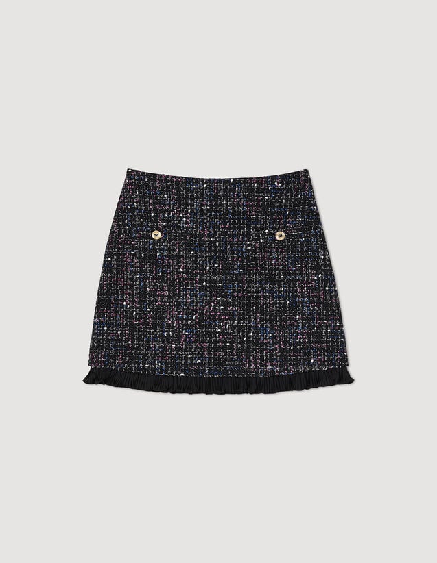 Tweed Skater Skirt by Sandro at ORCHARD MILE