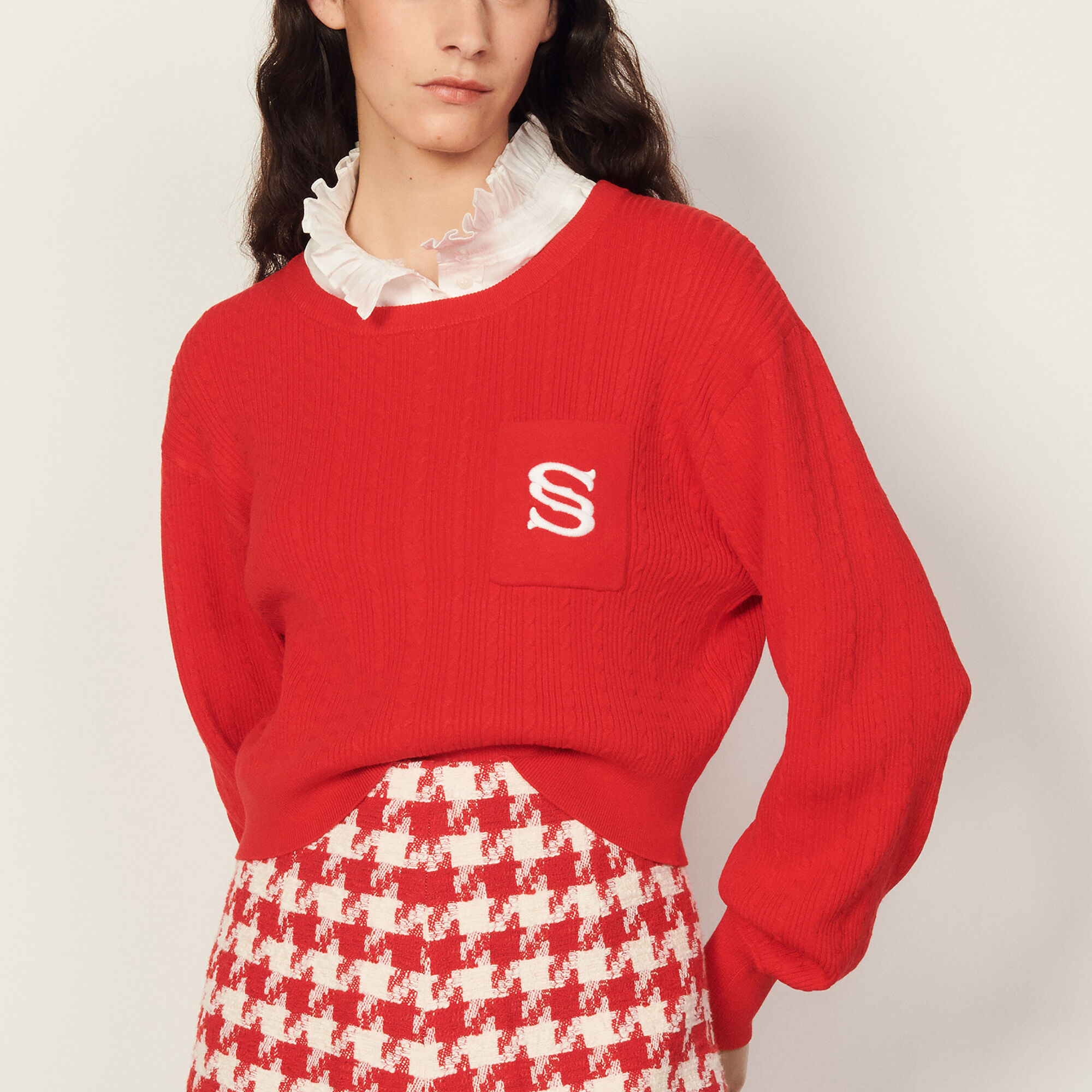 Sandro sweater top sale