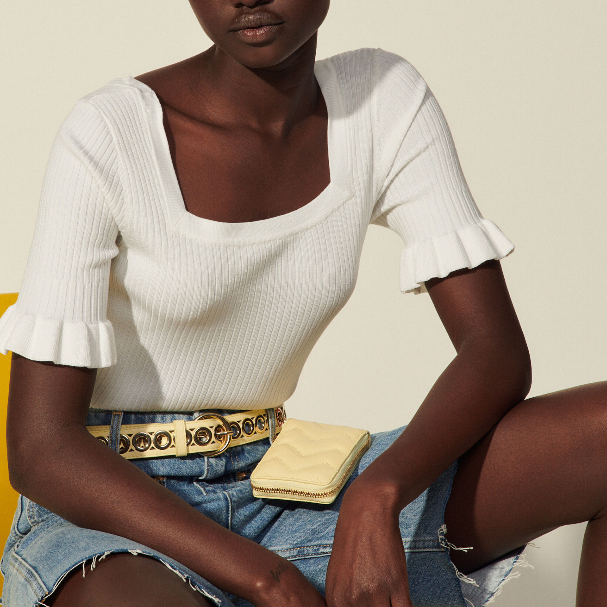 Womens ribbed sweater clearance
