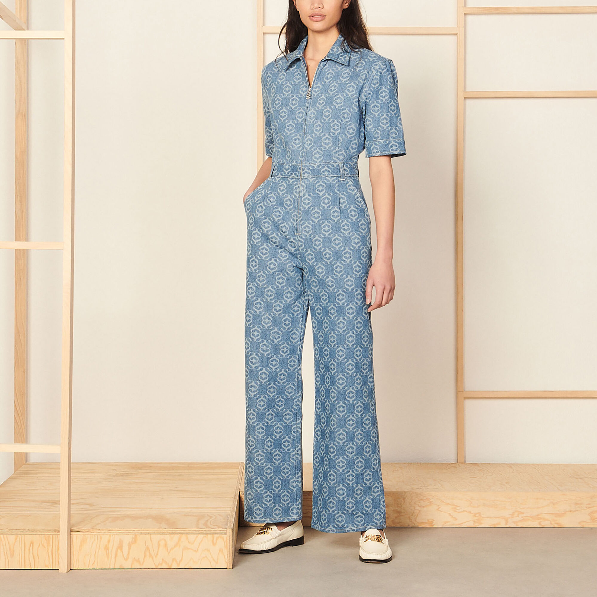 Sandro paris jumpsuit clearance