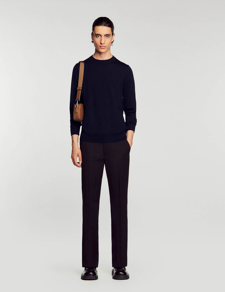 Sandro Knitted merino sweater. 1 Sandro Knitted merino sweater. 1