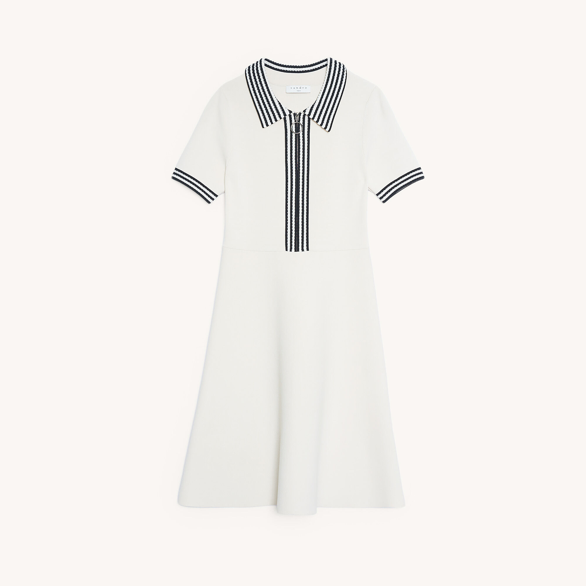 sandro paris white dress