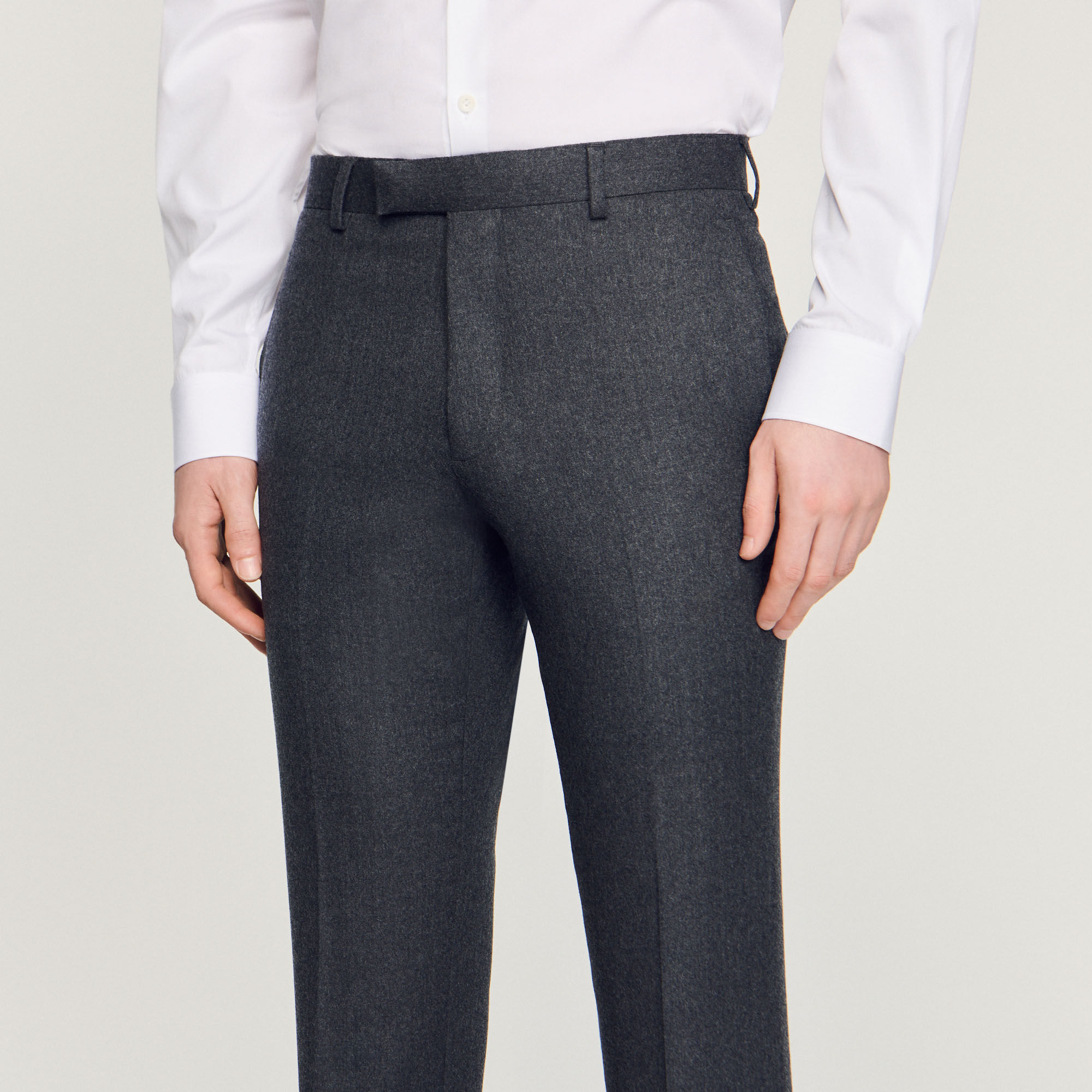 Flannel suit pants on sale