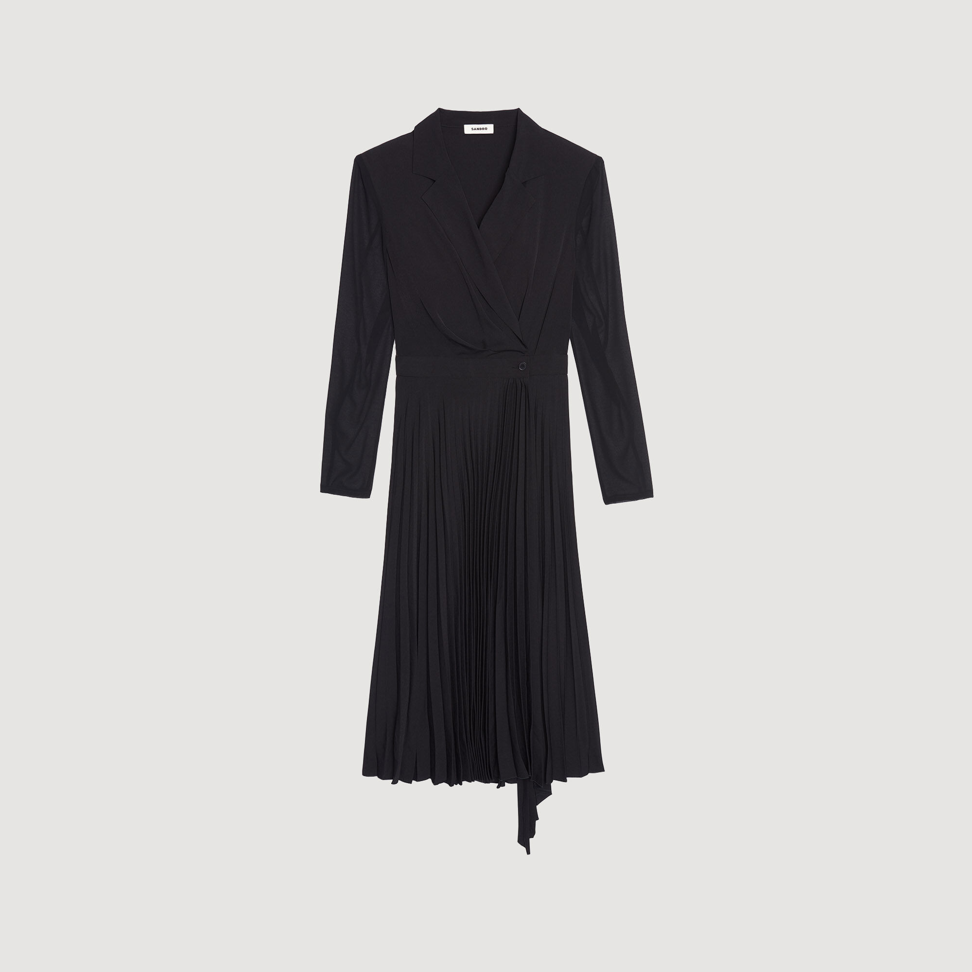 Sandro long on sale sleeve dress