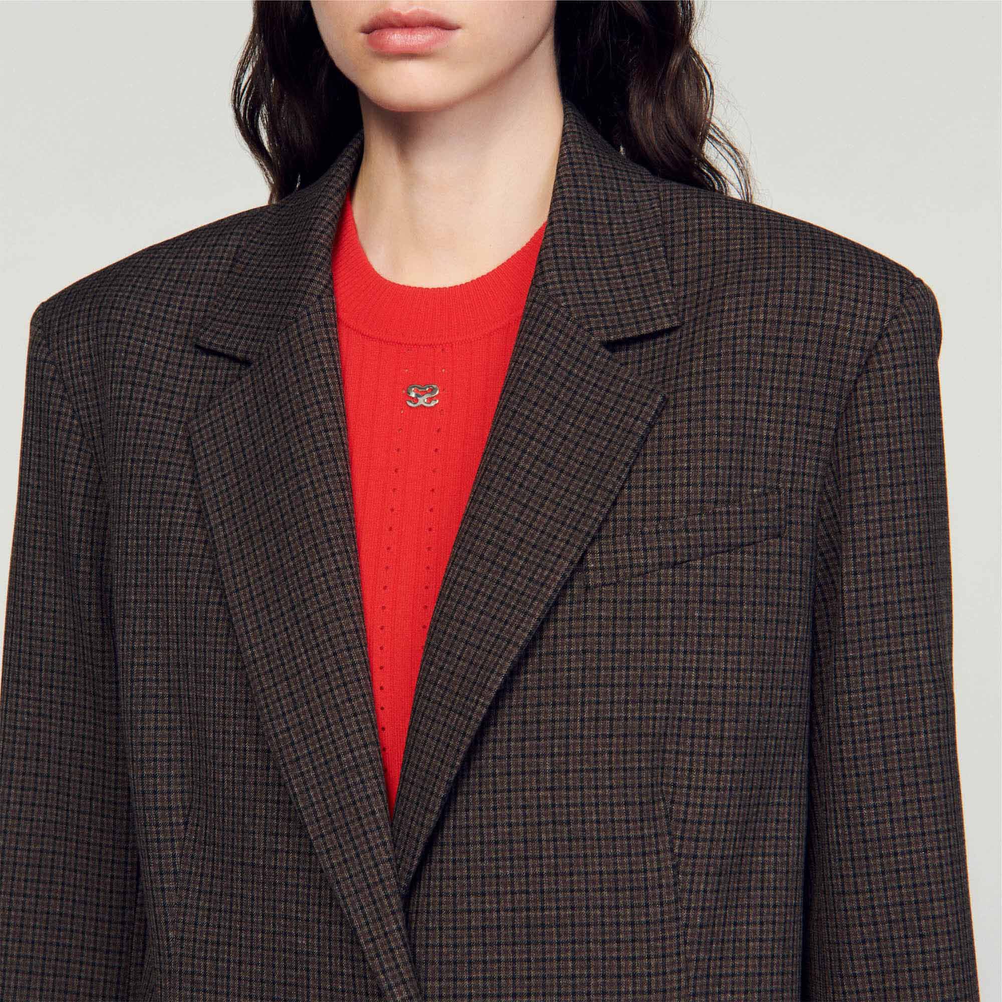 Sandro cheap black jacket