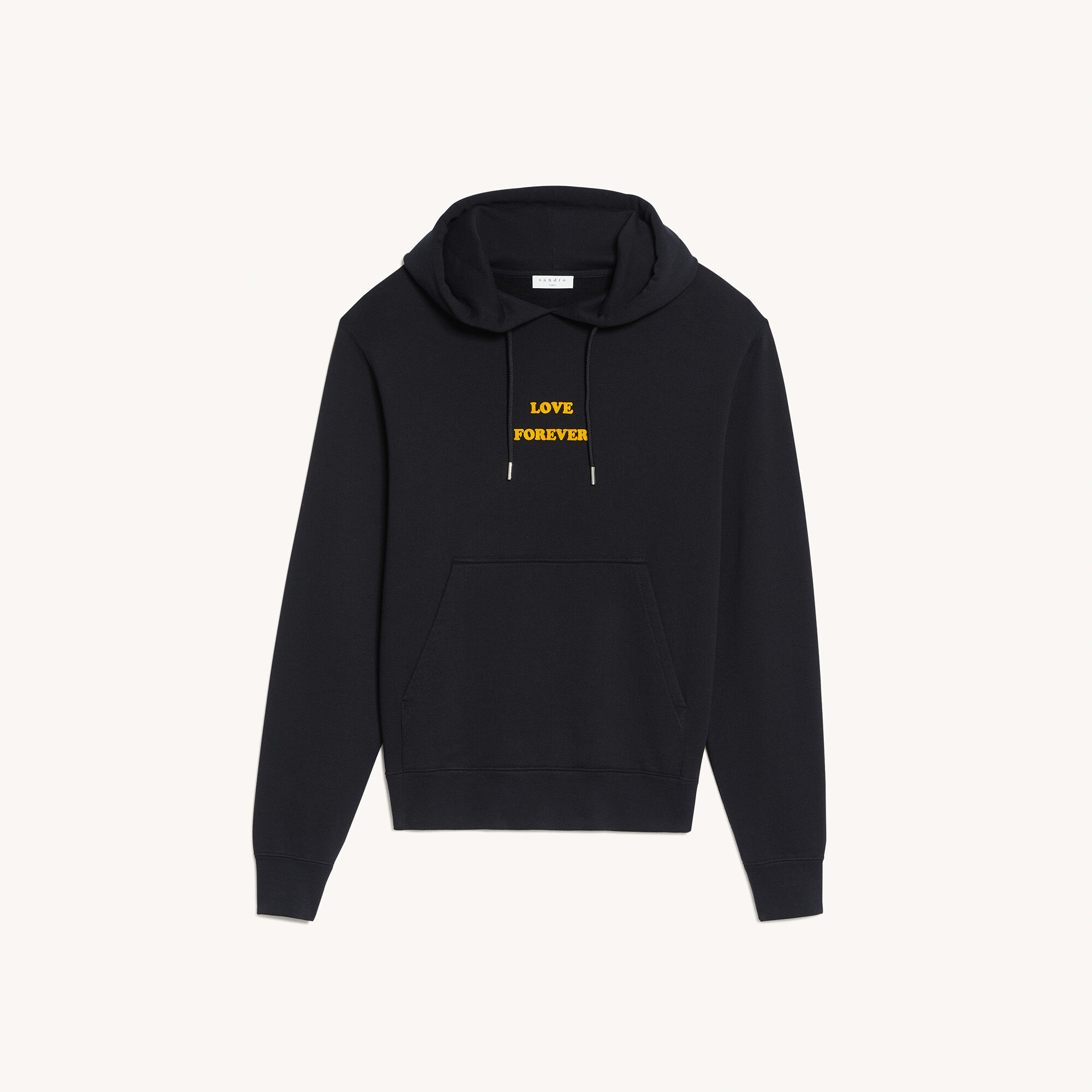 Sandro black hoodie Outlet