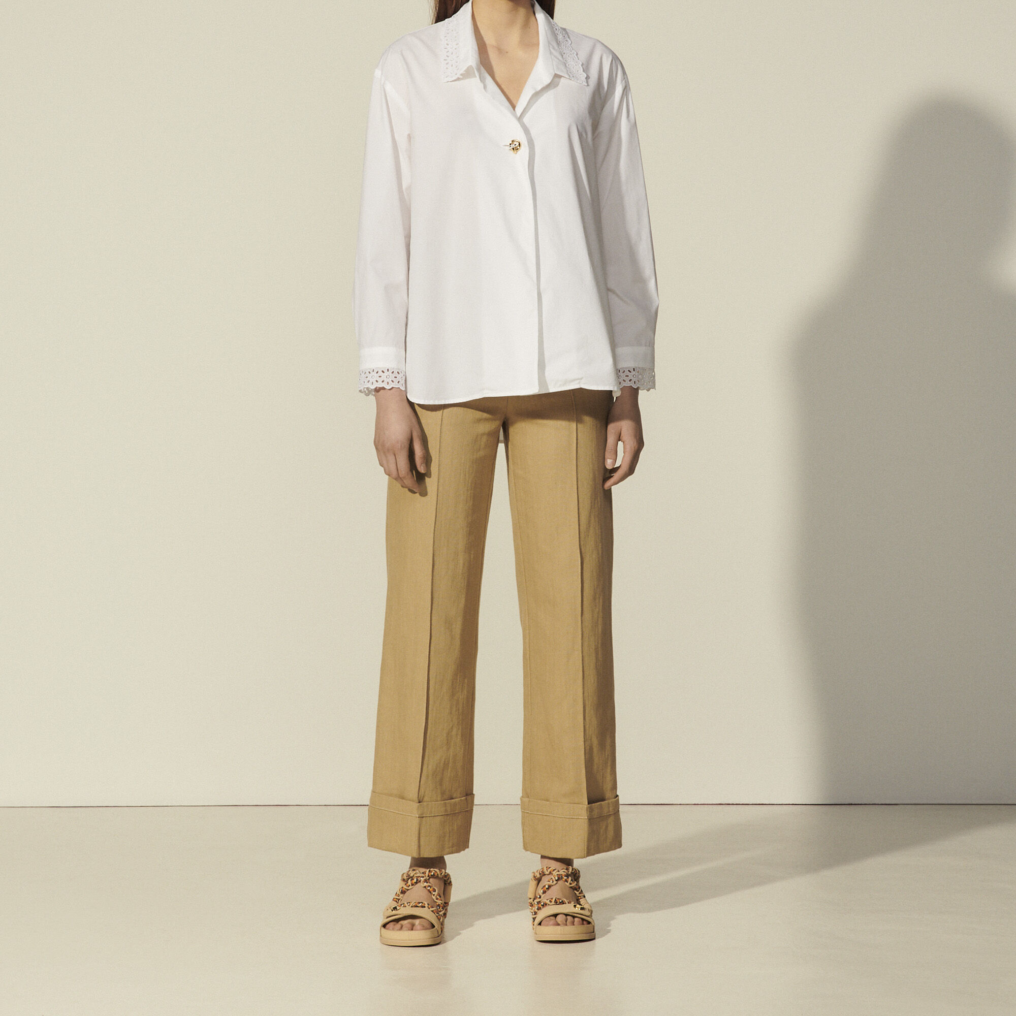sandro blouse sale