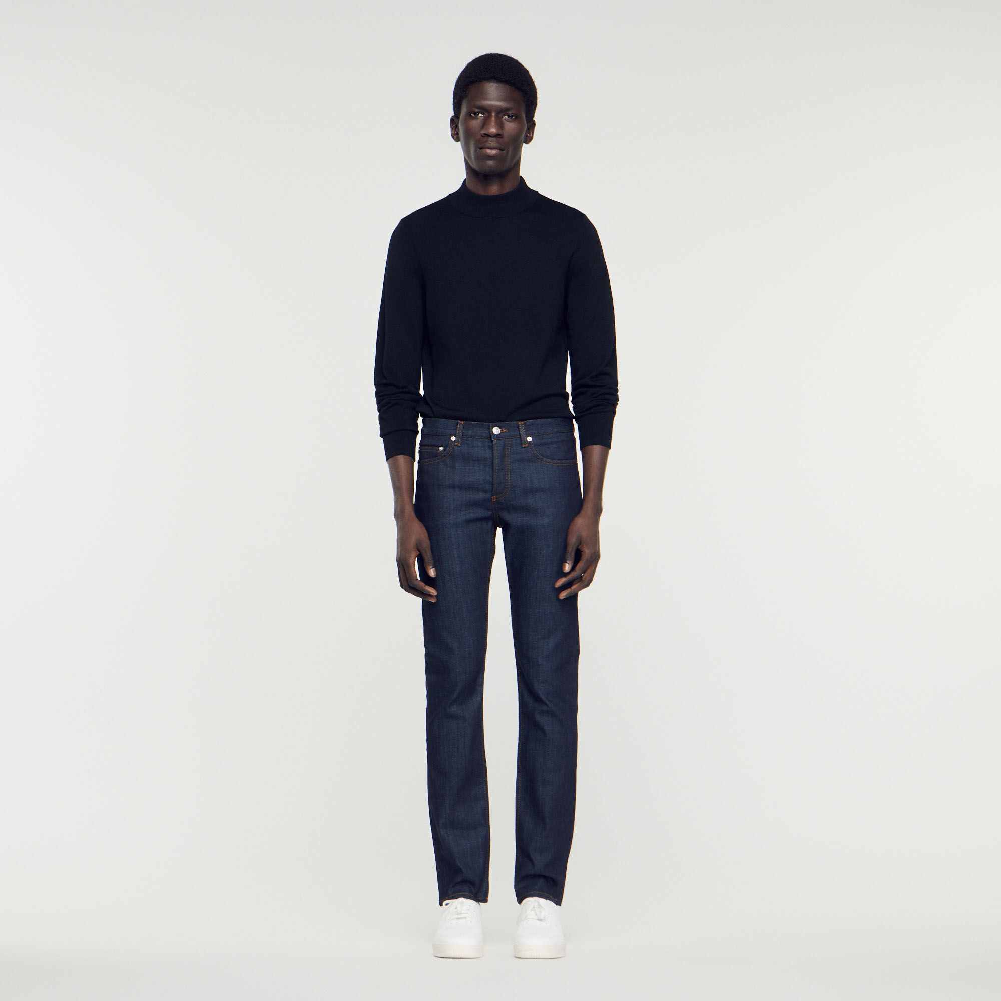 Alpha Cargo Elasticated cargo trousers - Jeans | Sandro Paris