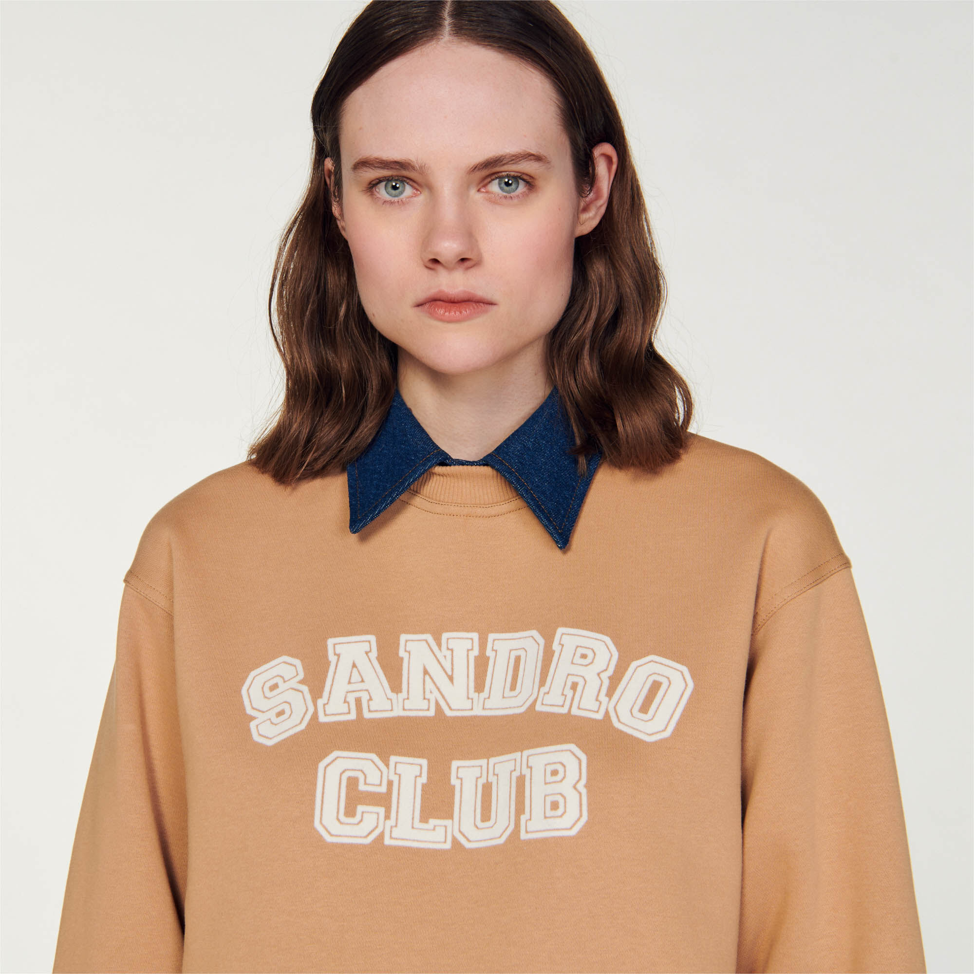 Sweat amour sandro femme best sale