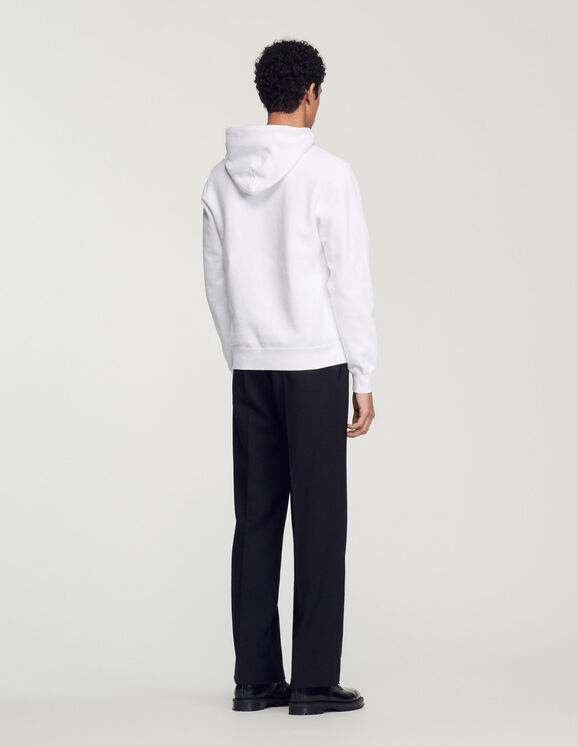 Sandro paris white hoodie Clearance