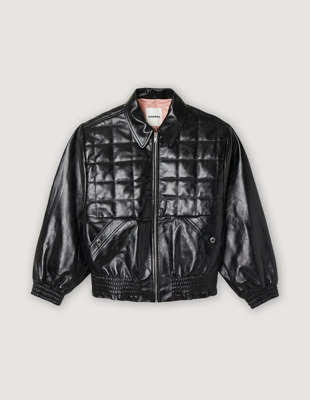 Sandro Smooth leather jacket. 2