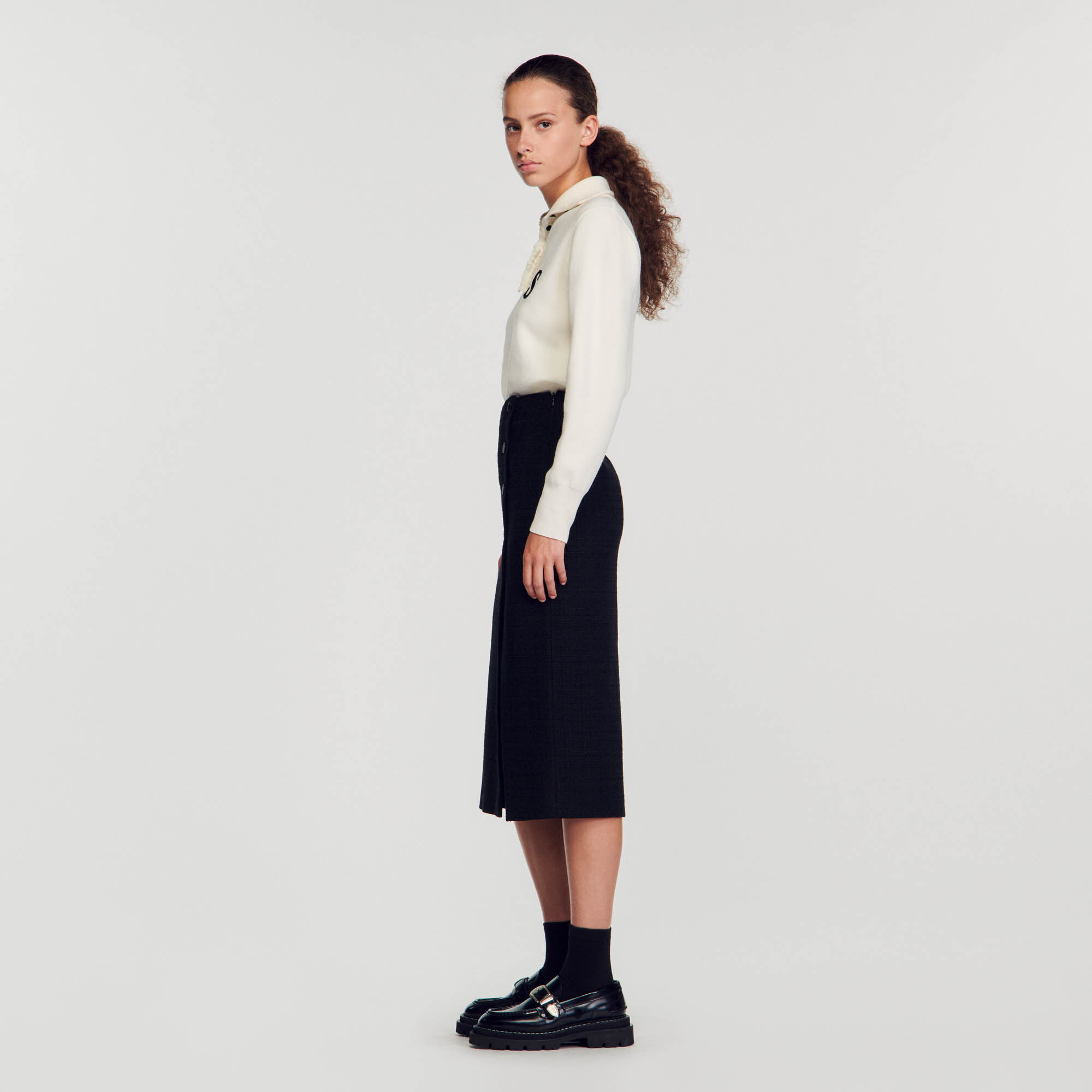 Velvet skirt discount cos