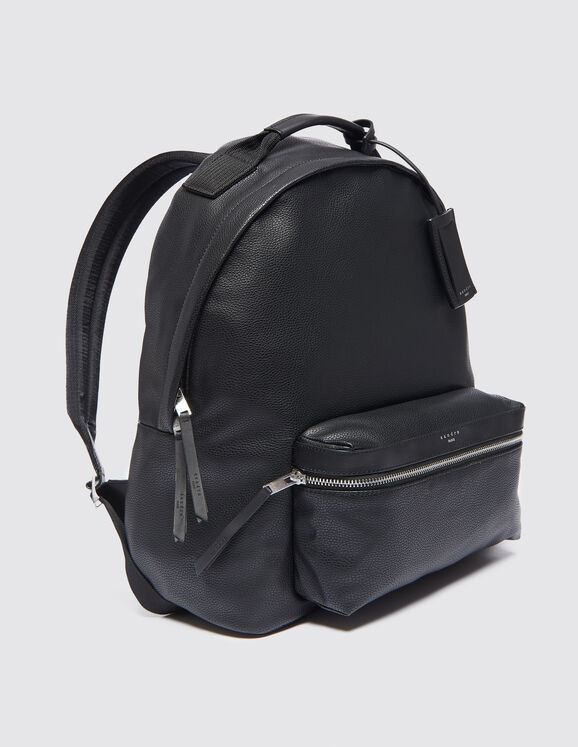 Coated fabric backpack - Bags | Sandro Paris
