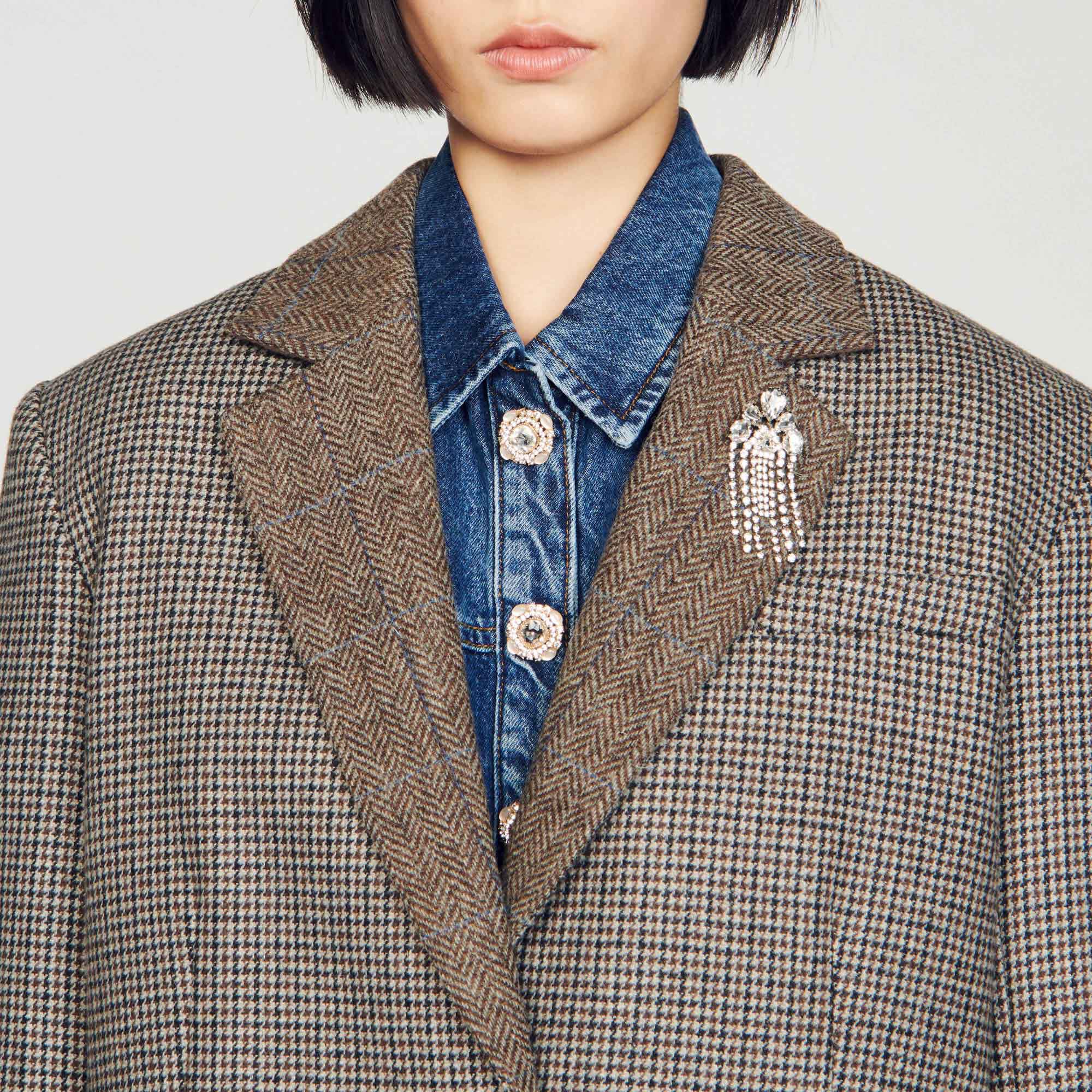 Veste tailleur deals marron