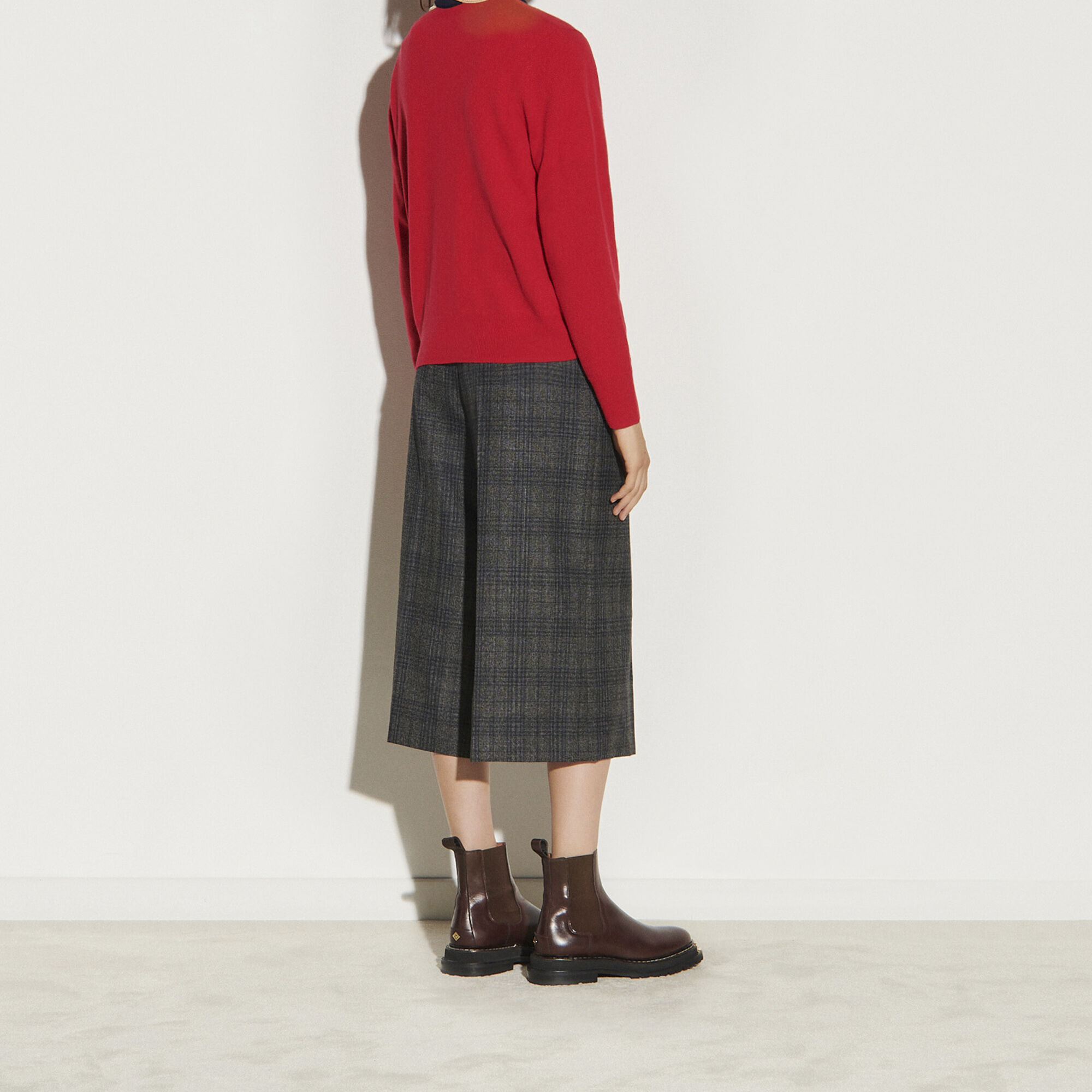 sandro wool and cashmere cardigan