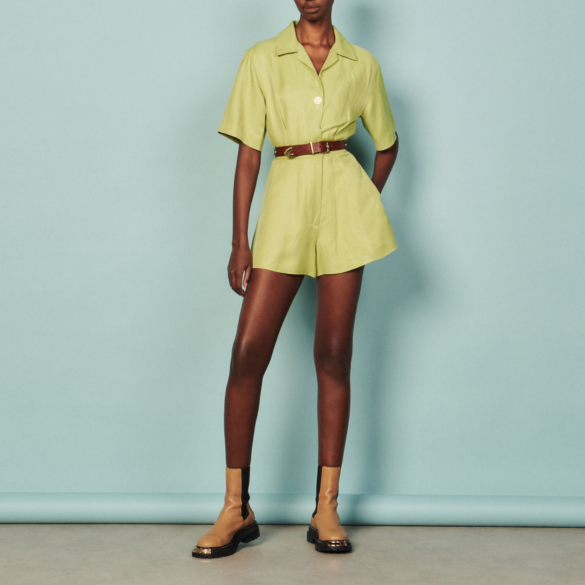 Sandro paris jumpsuit clearance