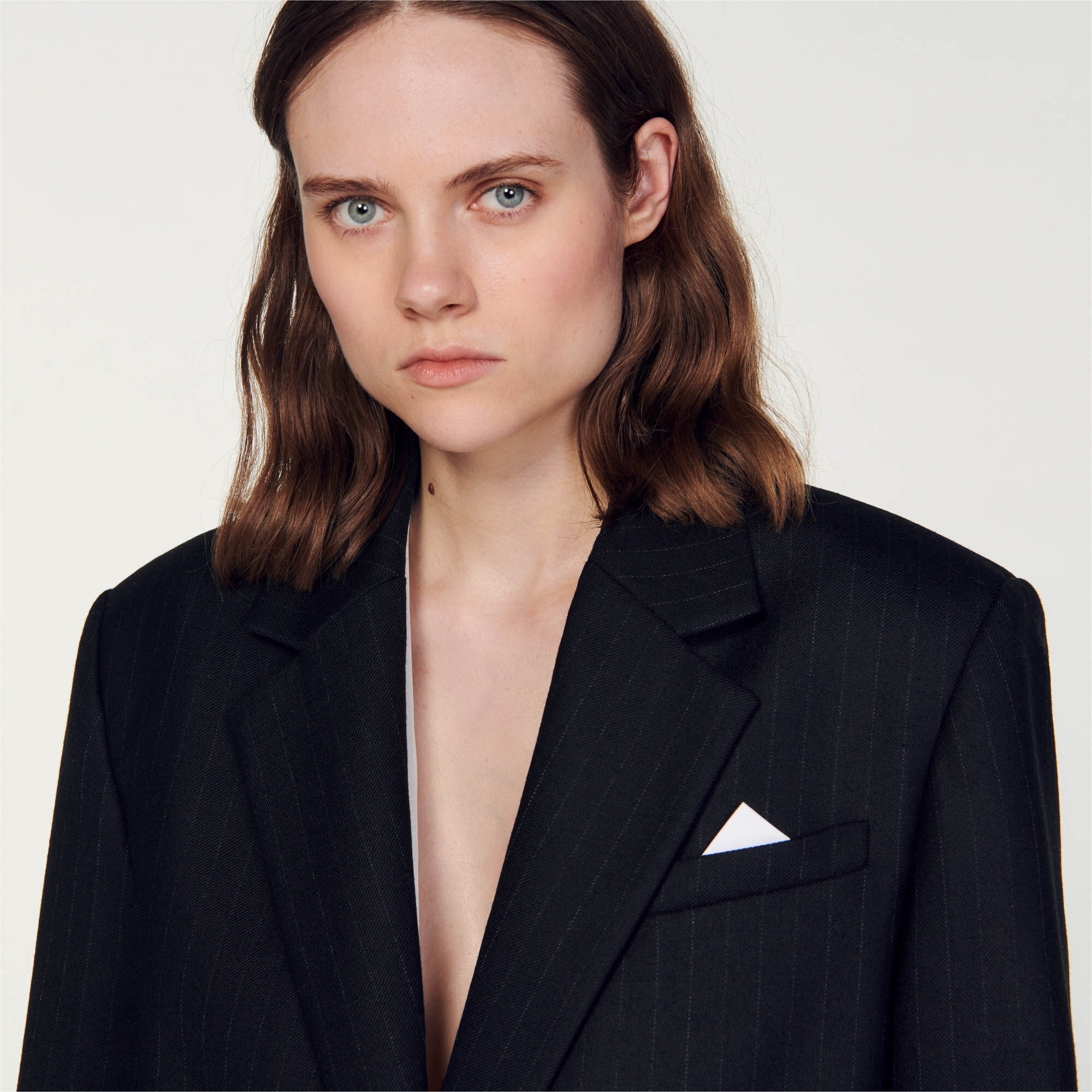 Sandro online black blazer