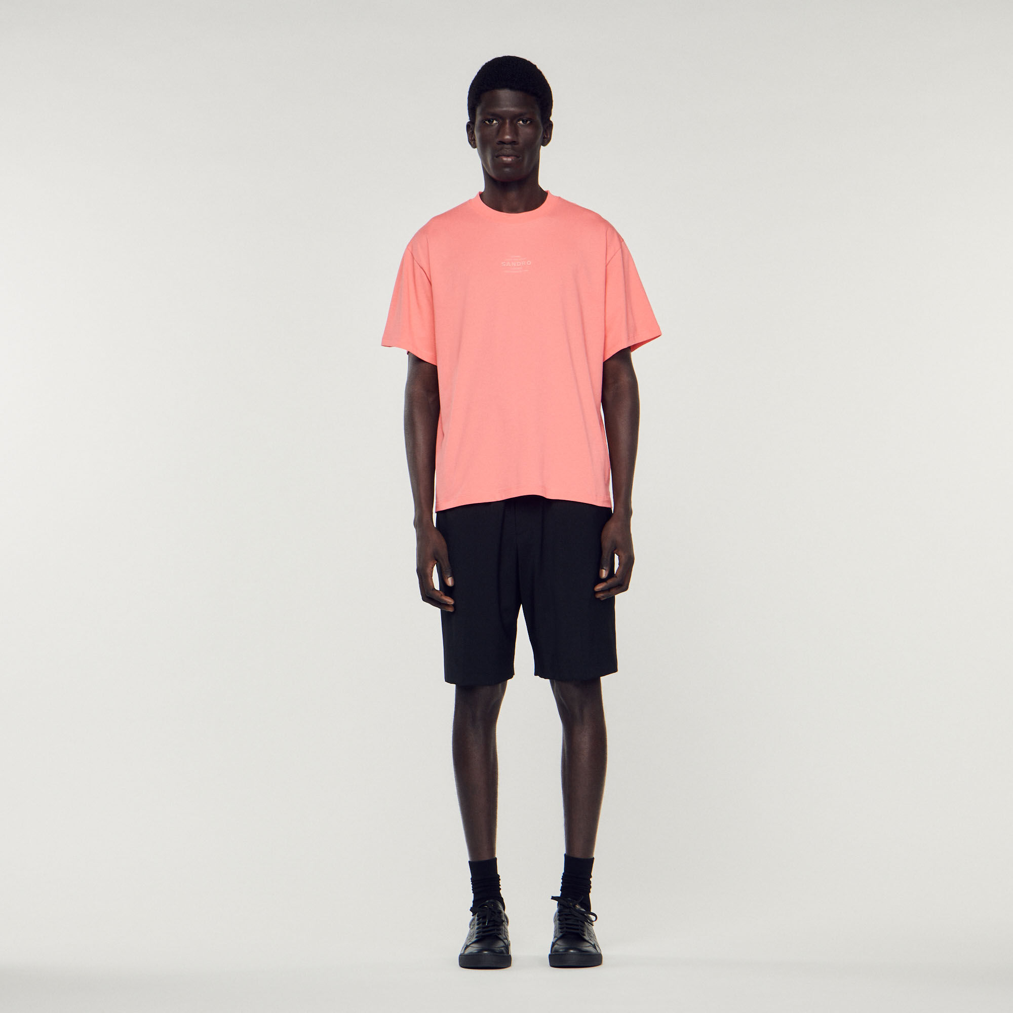 Tee shirt sandro cheap logo