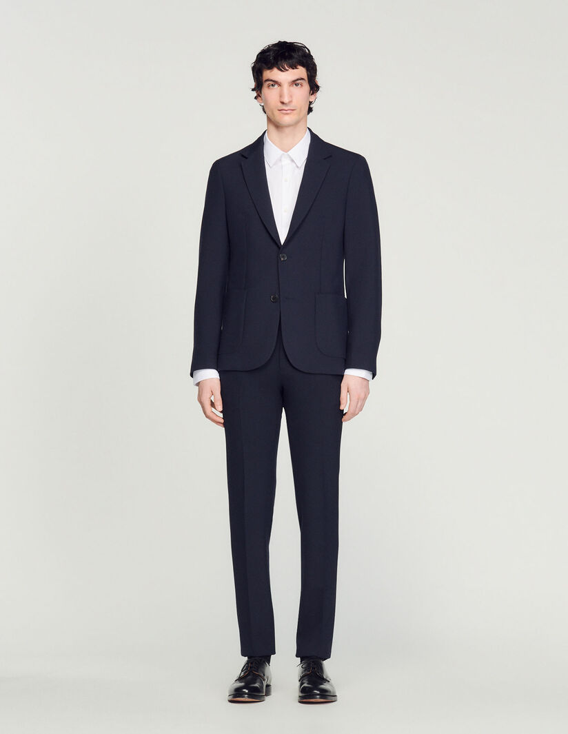 Sandro Unstructured suit jacket