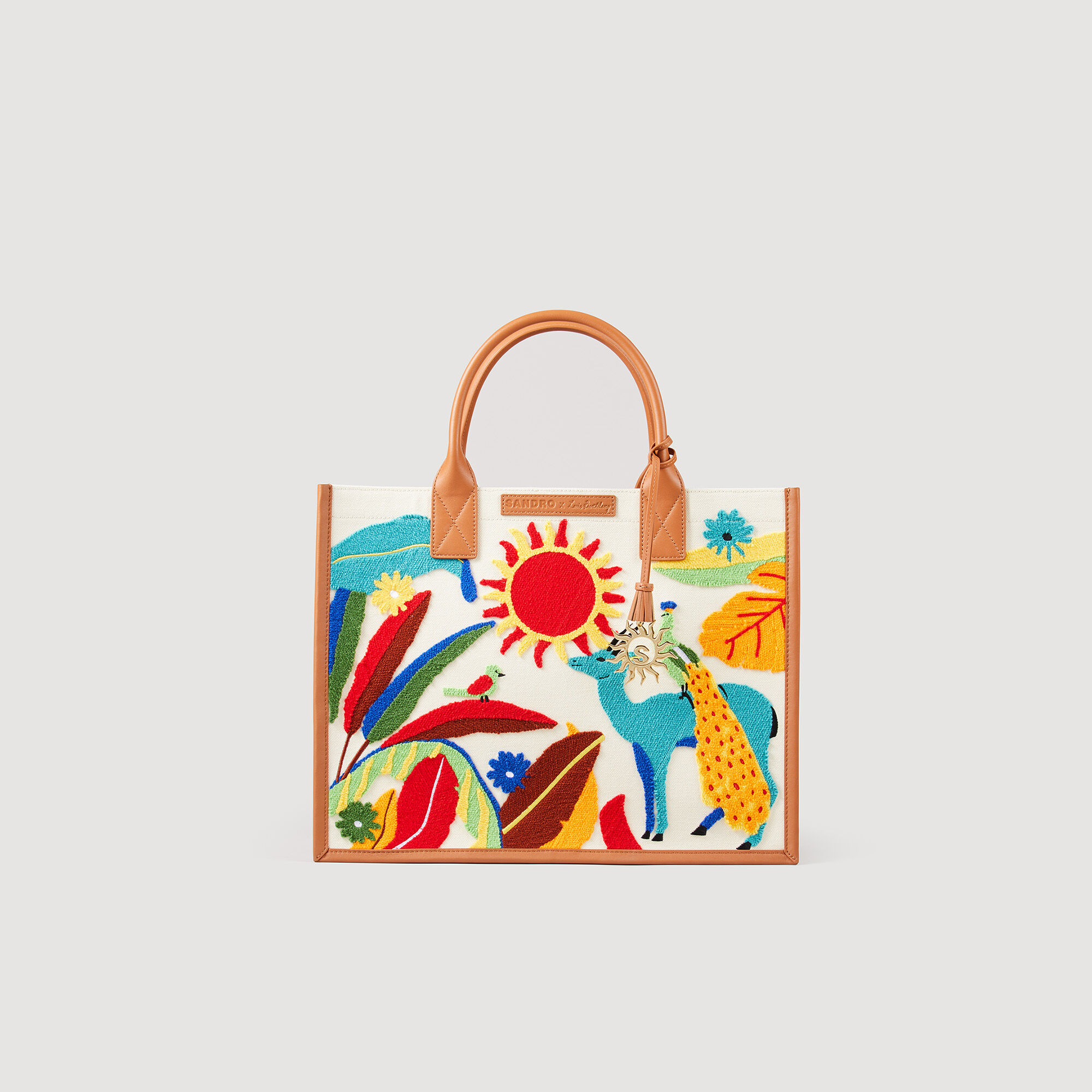 Sandro Embroidered Kasbah tote bag Login to add to Wish list