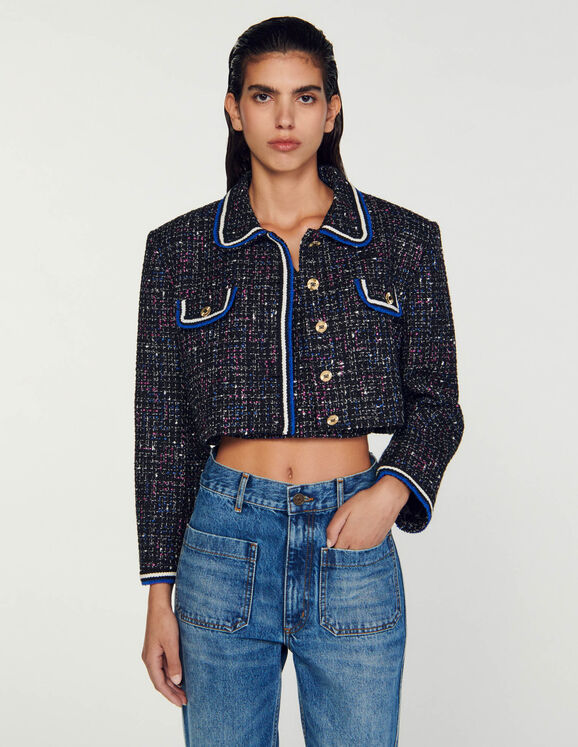 Vicky Short tweed jacket - Jackets & Blazers